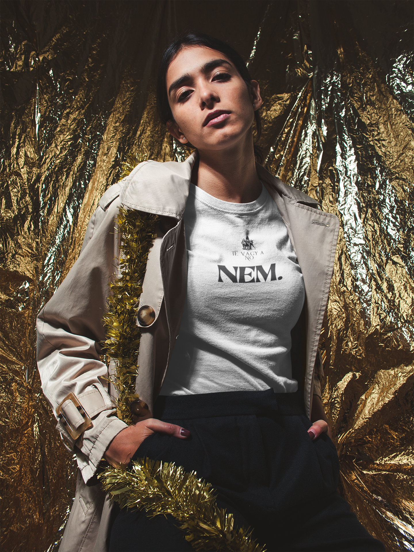 TE vagy a NŐ NEM póló