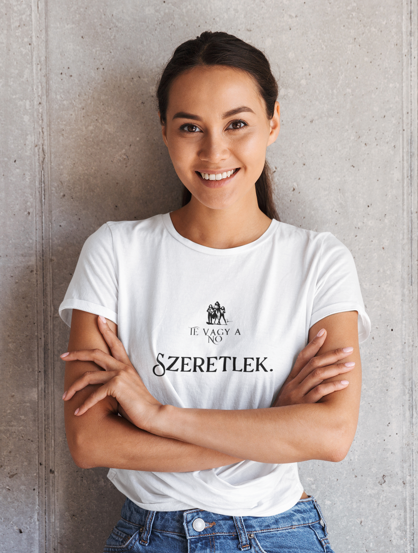 TE vagy a NŐ SZERETLEK póló